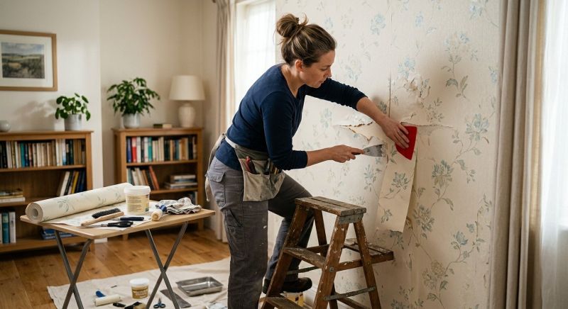 Wallpaper Repair project example